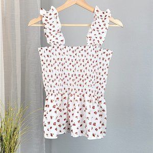 Smock Floral Tank